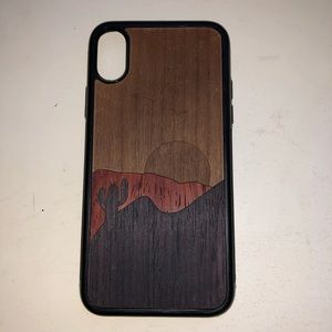 iPhone X/XS Wooden Desert Phone Case